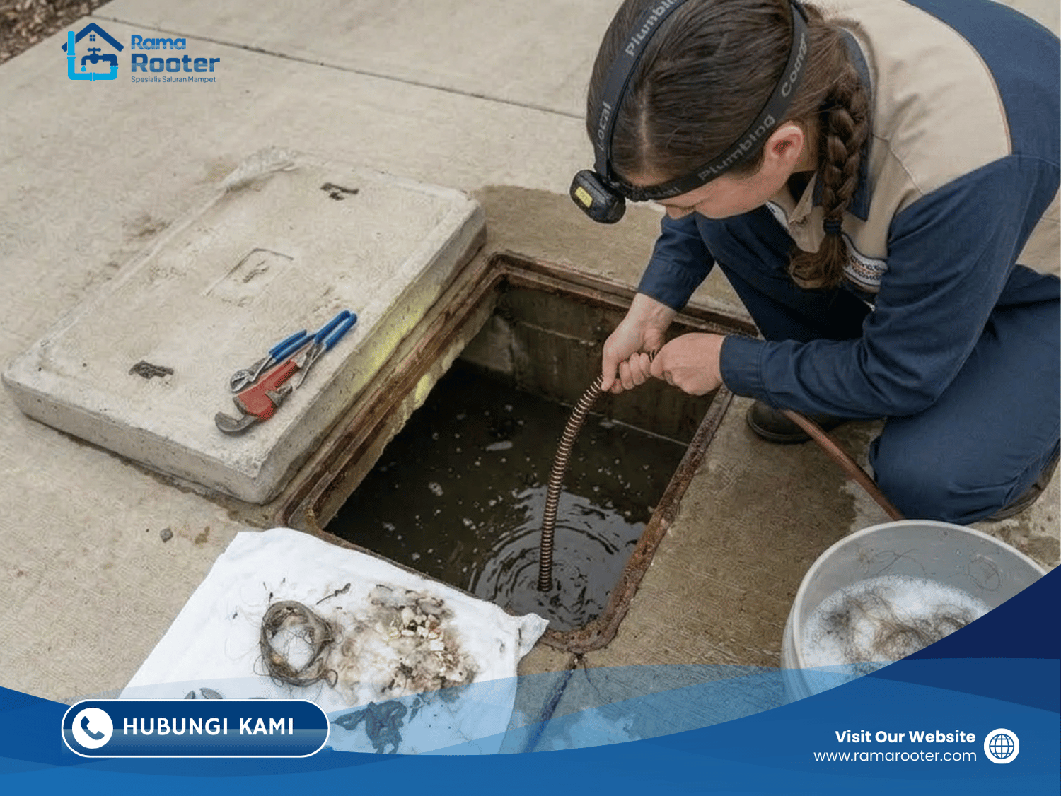 Perbaikan Bak Kontrol Tersumbat