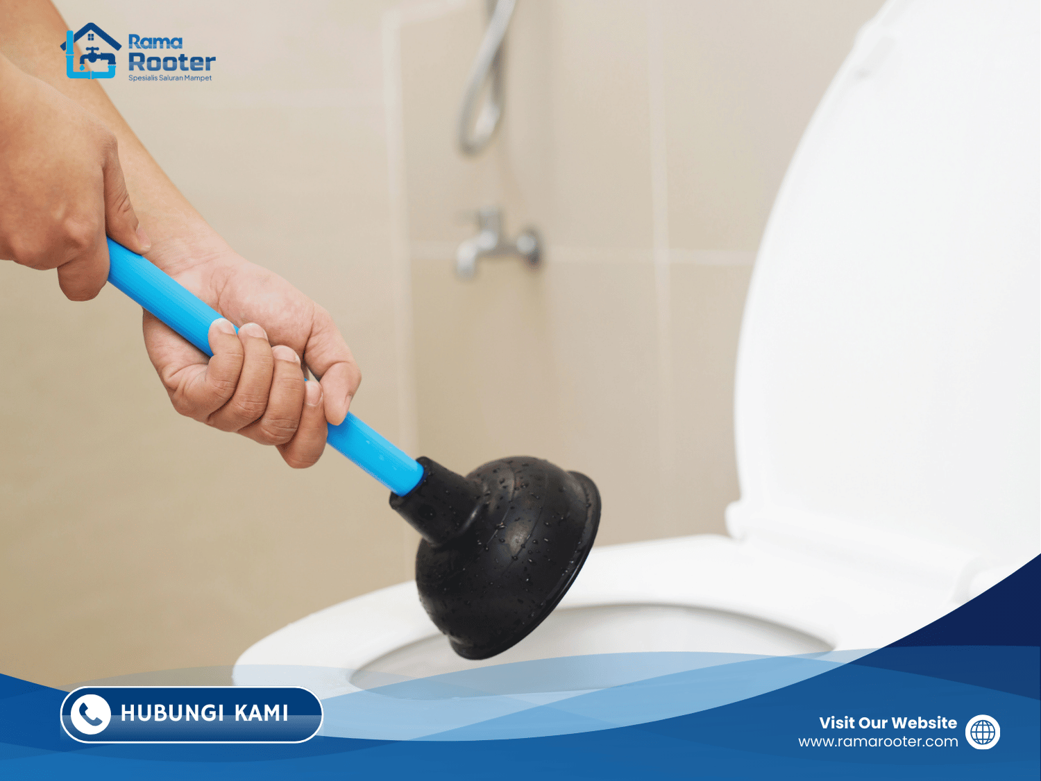 Perbaikan WC / Toilet Mampet